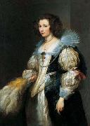 Anthony Van Dyck Marie Louise de Tassis, Antwerp 1630 France oil painting artist